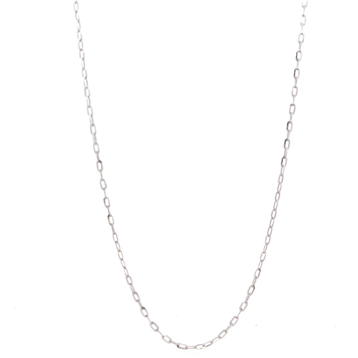 18ct Gold Oval Link Chain Necklace