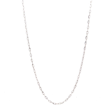 18ct Gold Oval Link Chain Necklace