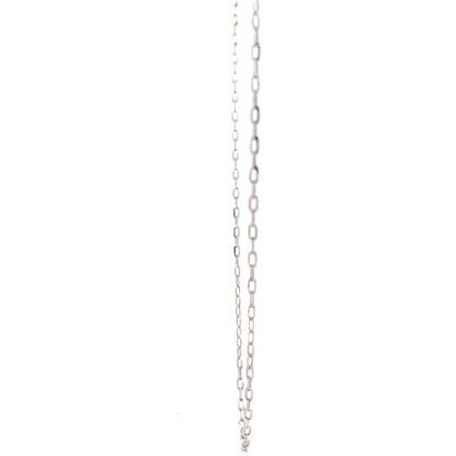 18ct Gold Oval Link Chain Necklace