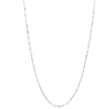 18ct Gold Oval Link Chain Necklace