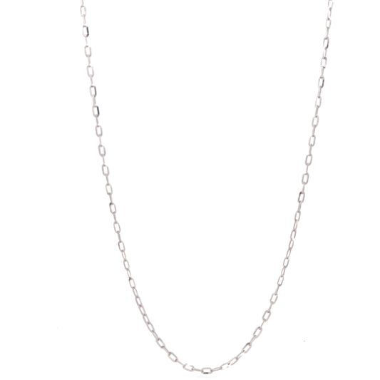 18ct Gold Oval Link Chain Necklace