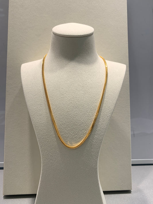22ct Gold Herringbone Chain Necklace