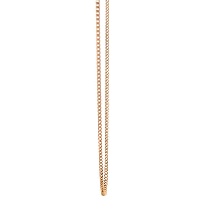 9ct Gold Fine Twisted Curb Chain