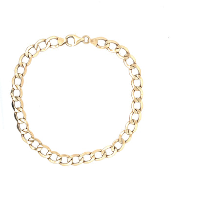 9ct Gold Curb Link Bracelet