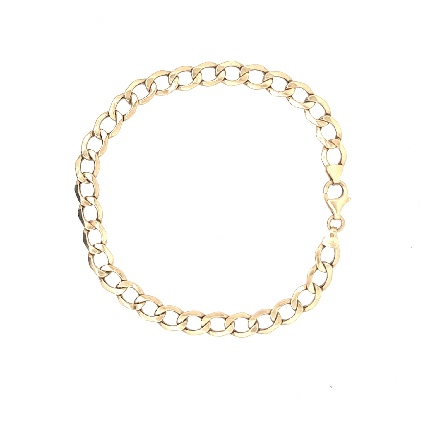 9ct Gold Curb Link Bracelet
