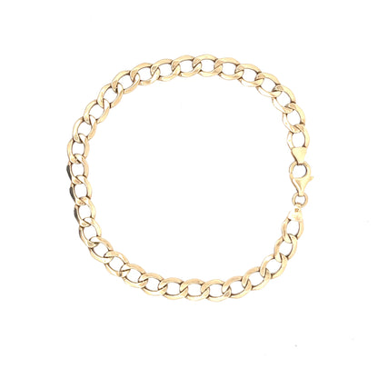 9ct Gold Curb Link Bracelet