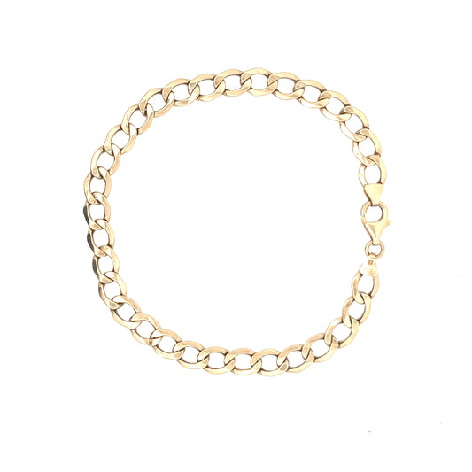 9ct Gold Curb Link Bracelet