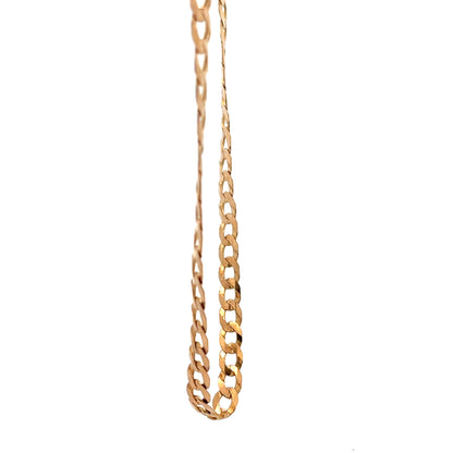 9ct Gold Curb Link Chain