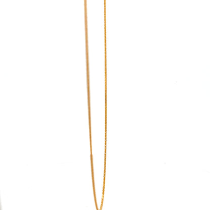 22ct Gold Fine Curb Chain