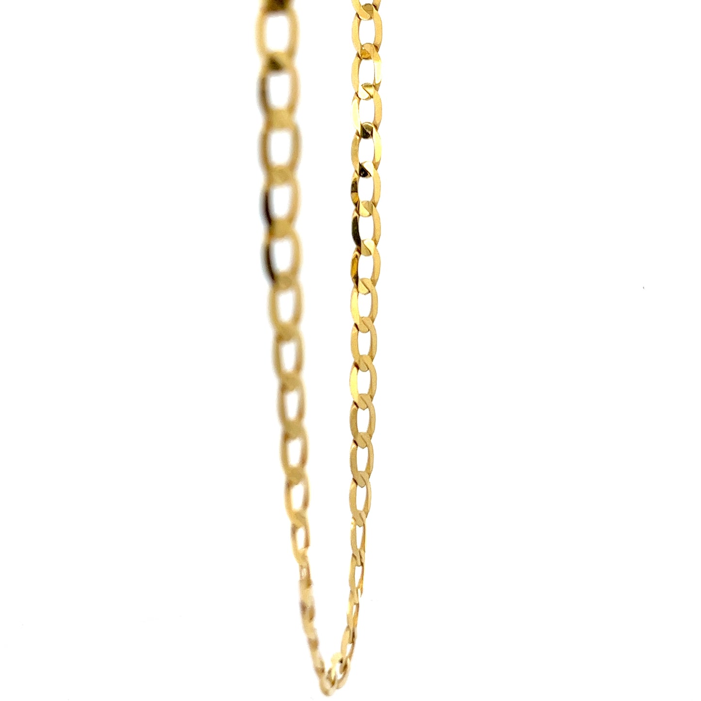 9ct Gold Oval Link Chain