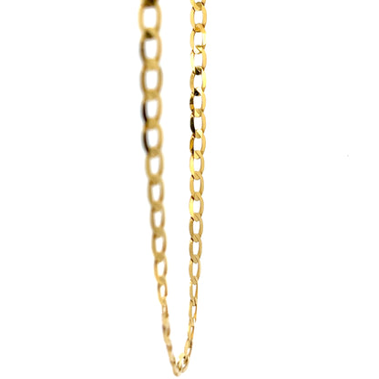 9ct Gold Oval Link Chain