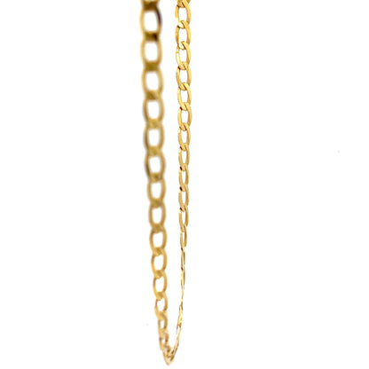 9ct Gold Oval Link Chain