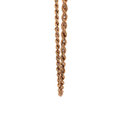 9ct Gold Twisted Curb Chain