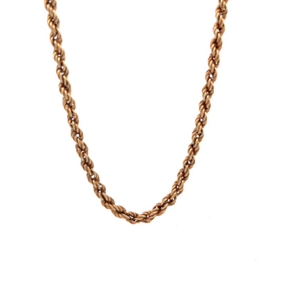 9ct Gold Twisted Curb Chain