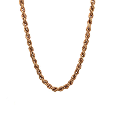 9ct Gold Twisted Curb Chain
