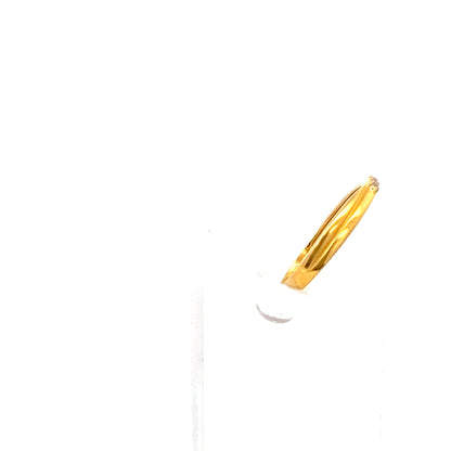 22ct Gold Ring with Five Clear Stones