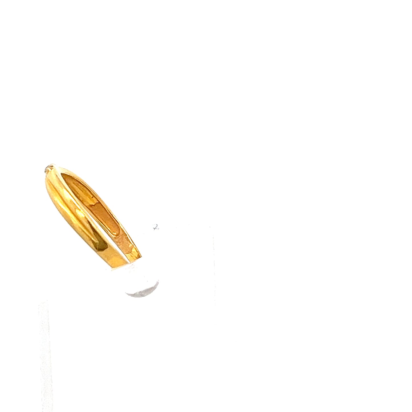 22ct Gold Ring with Five Clear Stones