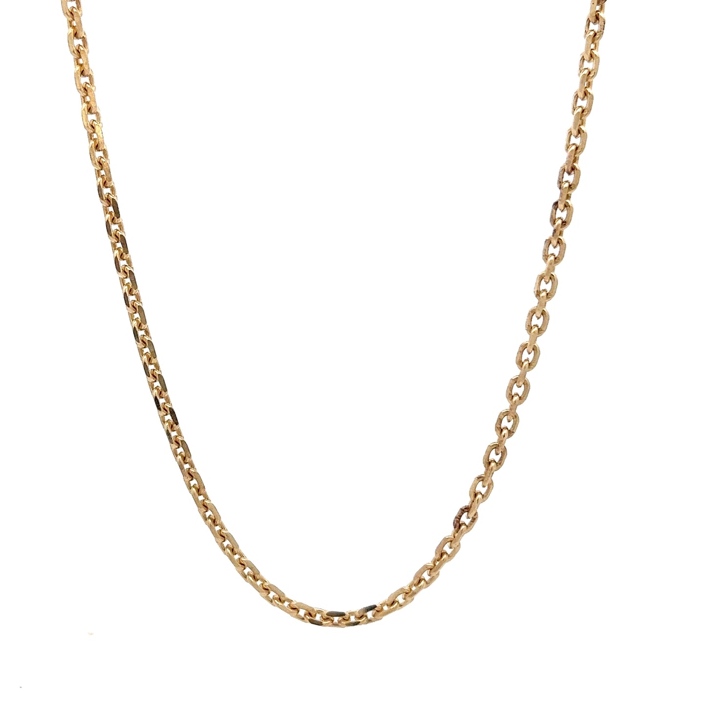 9ct Gold Curb Chain Necklace