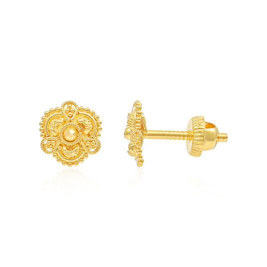 22ct Yellow Gold Climber Earrings BF1224-ER73