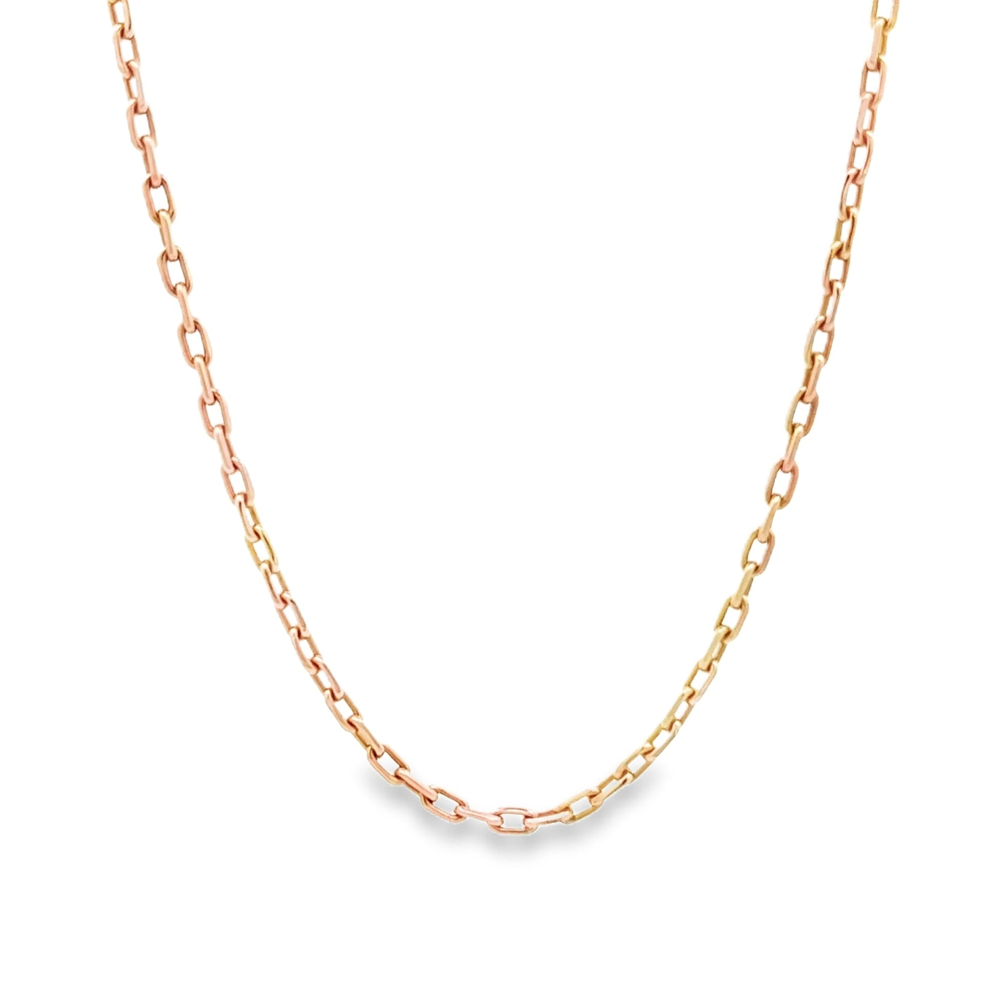 14ct pre - owned yellow gold chain 00007022 - FJewellery