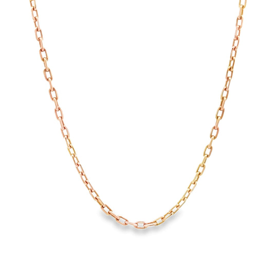 14ct pre - owned yellow gold chain 00007022 - FJewellery