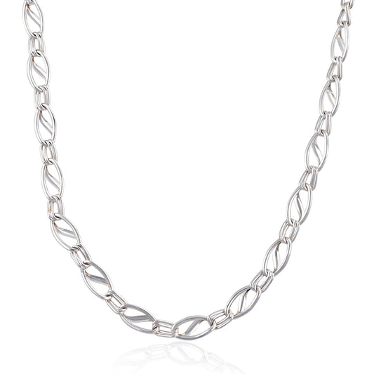 14ct white gold second - hand chain 08001236 - FJewellery