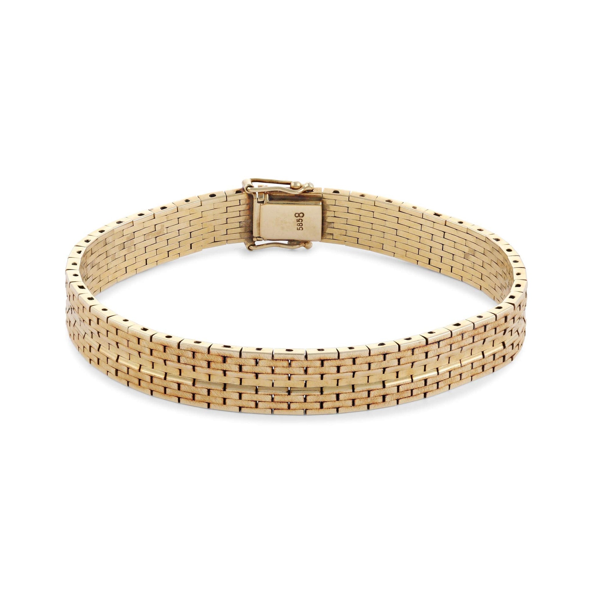14ct yellow gold bracelet 06003921 - FJewellery