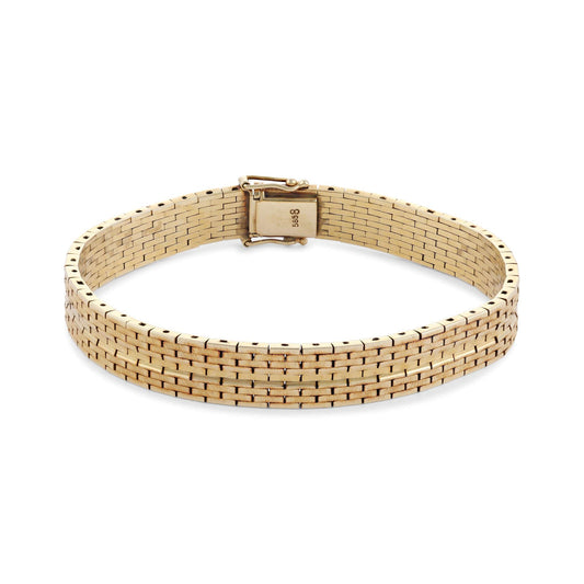 14ct yellow gold bracelet 06003921 - FJewellery