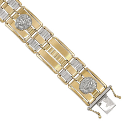 14ct Yellow Gold Fancy Bracelet - FJewellery
