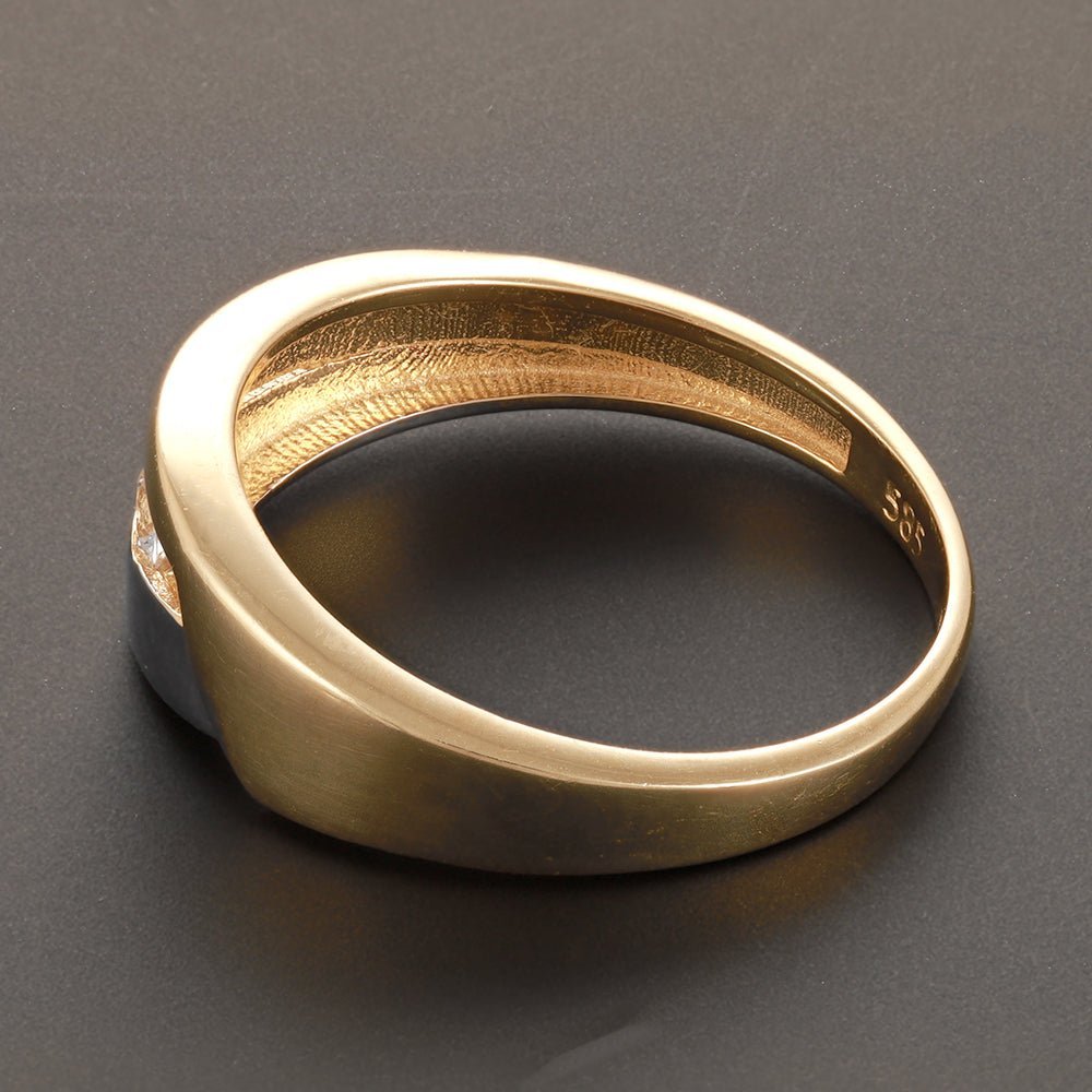 14ct Yellow Gold Fancy Ring - Size O R200214-14Y-O - FJewellery