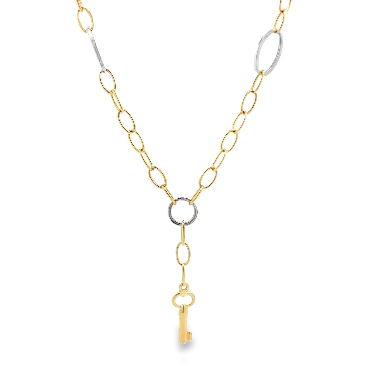 14ct yellow gold pre-loved necklace FCA06010935-1 - FJewellery