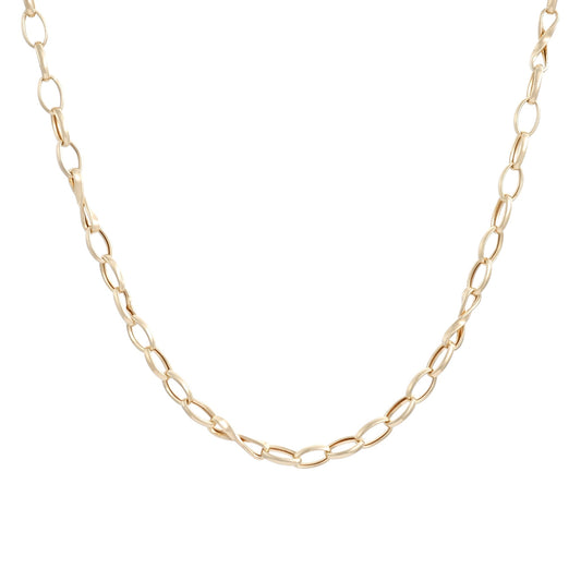 14ct Yellow Gold Pre - owned Belcher Chain 09000687 - FJewellery