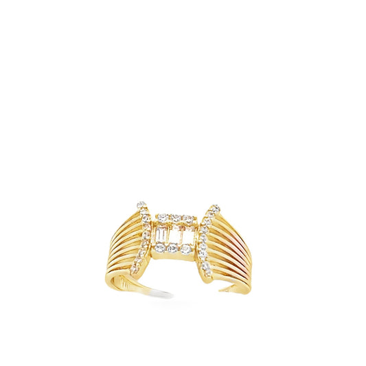 14ct yellow gold pre - owned ring FCA07001577 - 1 - FJewellery