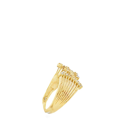 14ct yellow gold pre - owned ring FCA07001577 - 1 - FJewellery