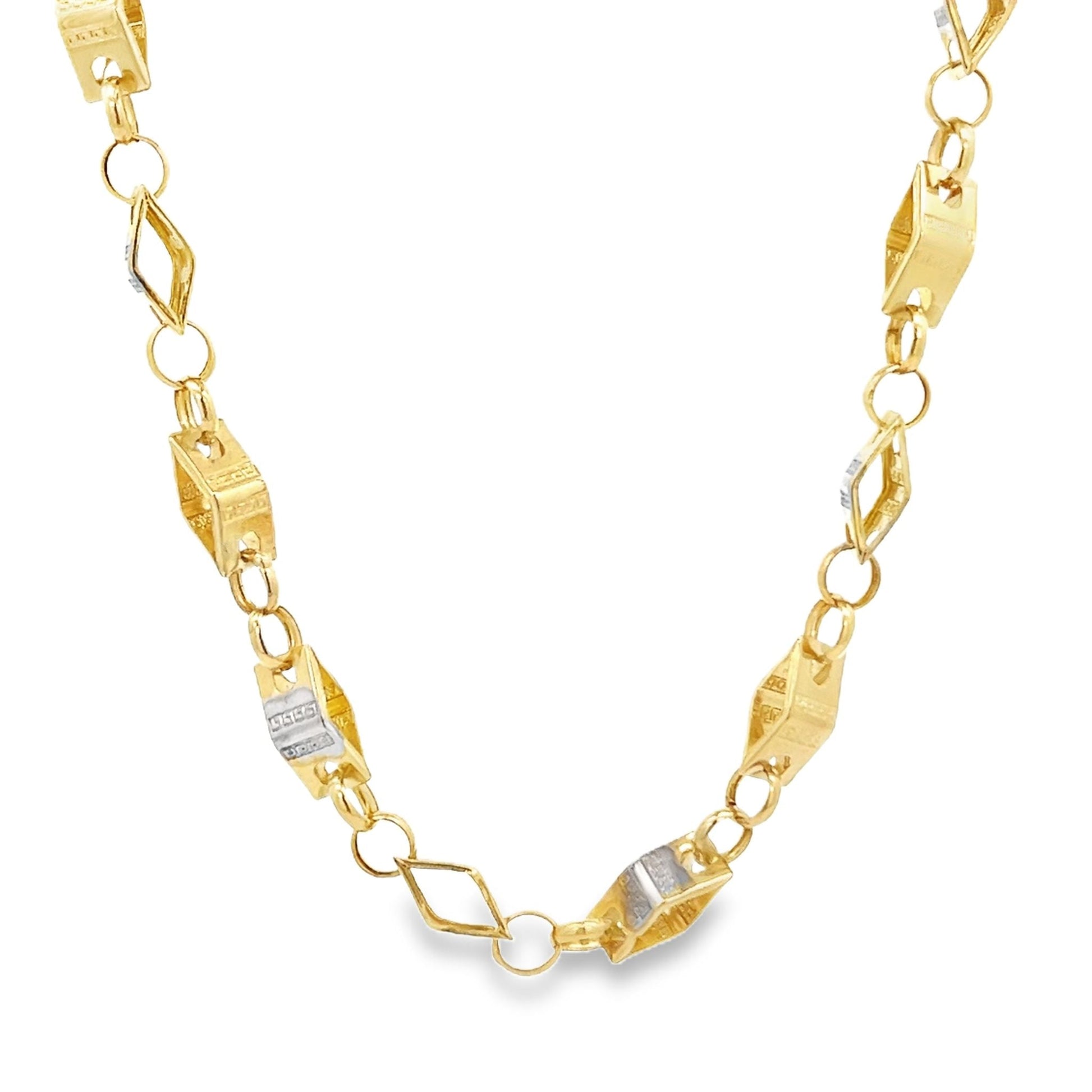 14ct yellow gold second - hand chain FCA06011550 - 3 - FJewellery