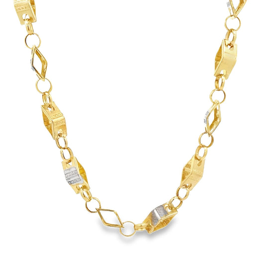 14ct yellow gold second - hand chain FCA06011550 - 3 - FJewellery