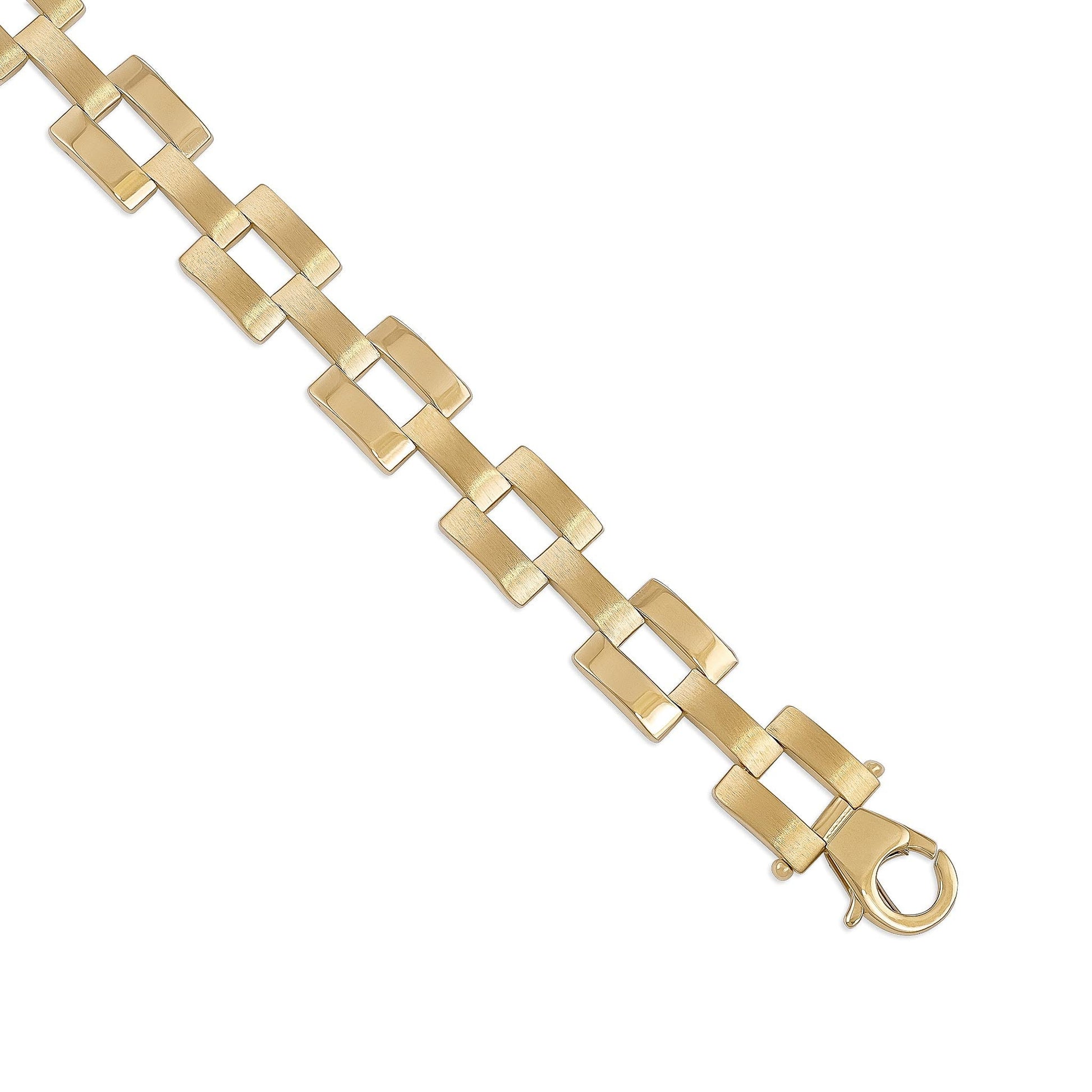 14ct Yellow Gold Vintage Bracelet - FJewellery