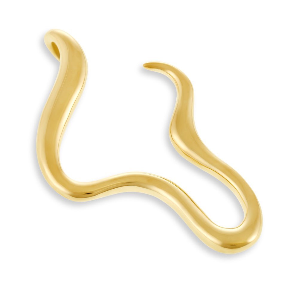 14k Gold Plated 1 Micron Africa Map Pendant PPD1007 - FJewellery