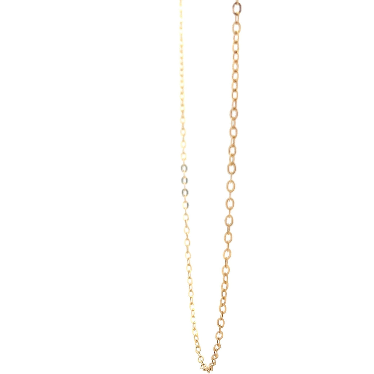 18ct Gold Oval Link Chain - FJewellery