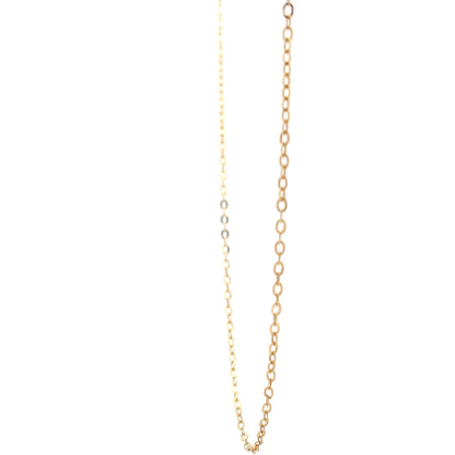 18ct Gold Oval Link Chain - FJewellery