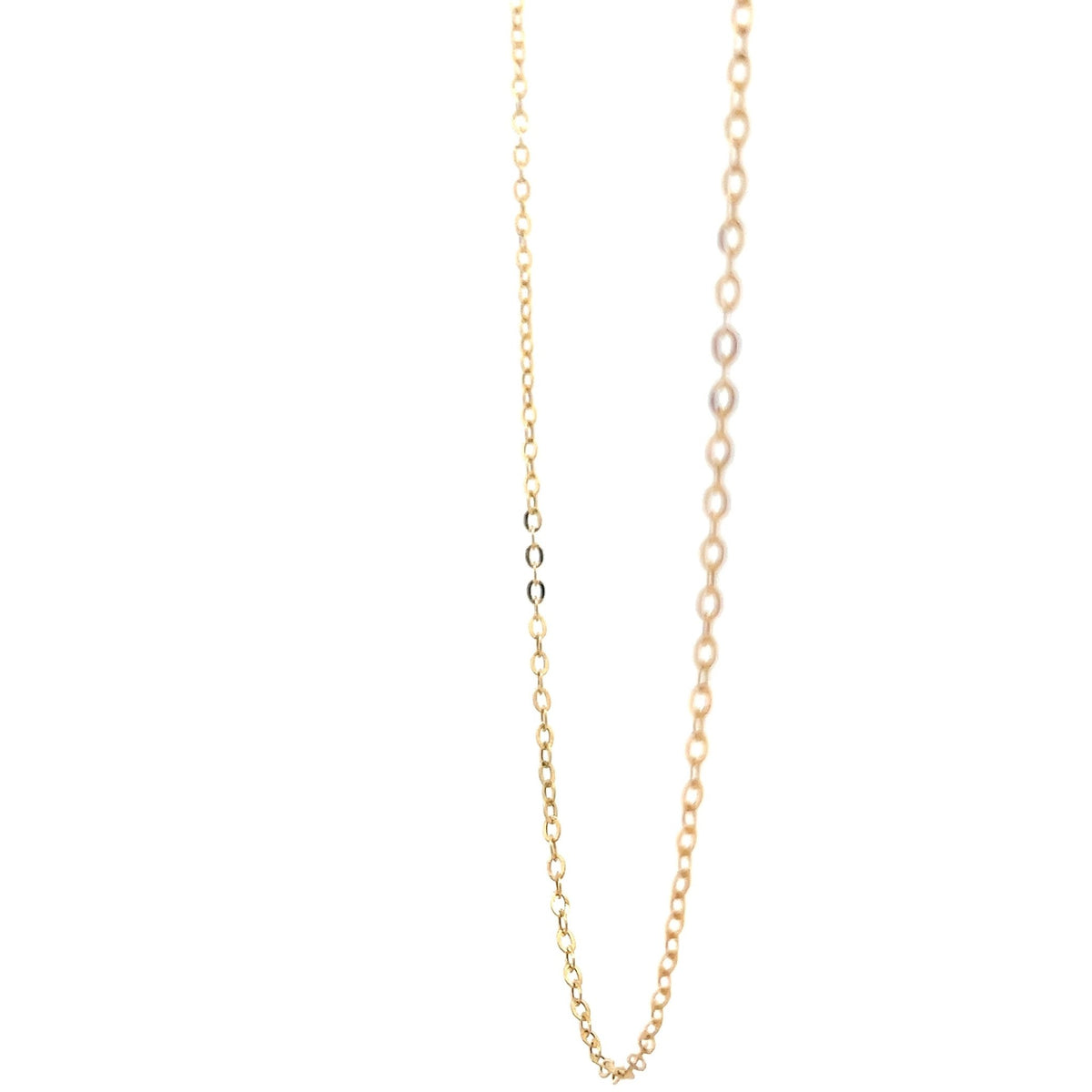 18ct Gold Oval Link Chain - FJewellery
