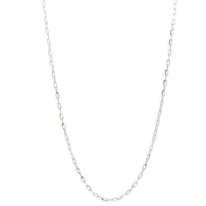 18ct Gold Oval Link Chain Necklace - FJewellery