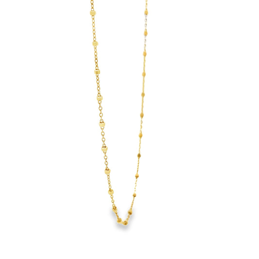 18ct Pre - owned yellow gold chain 00006988 - FJewellery