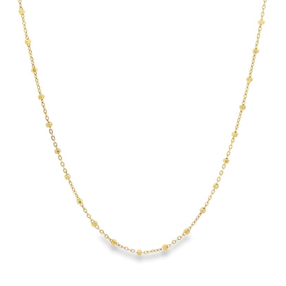 18ct Pre-owned yellow gold chain 00006988 - FJewellery