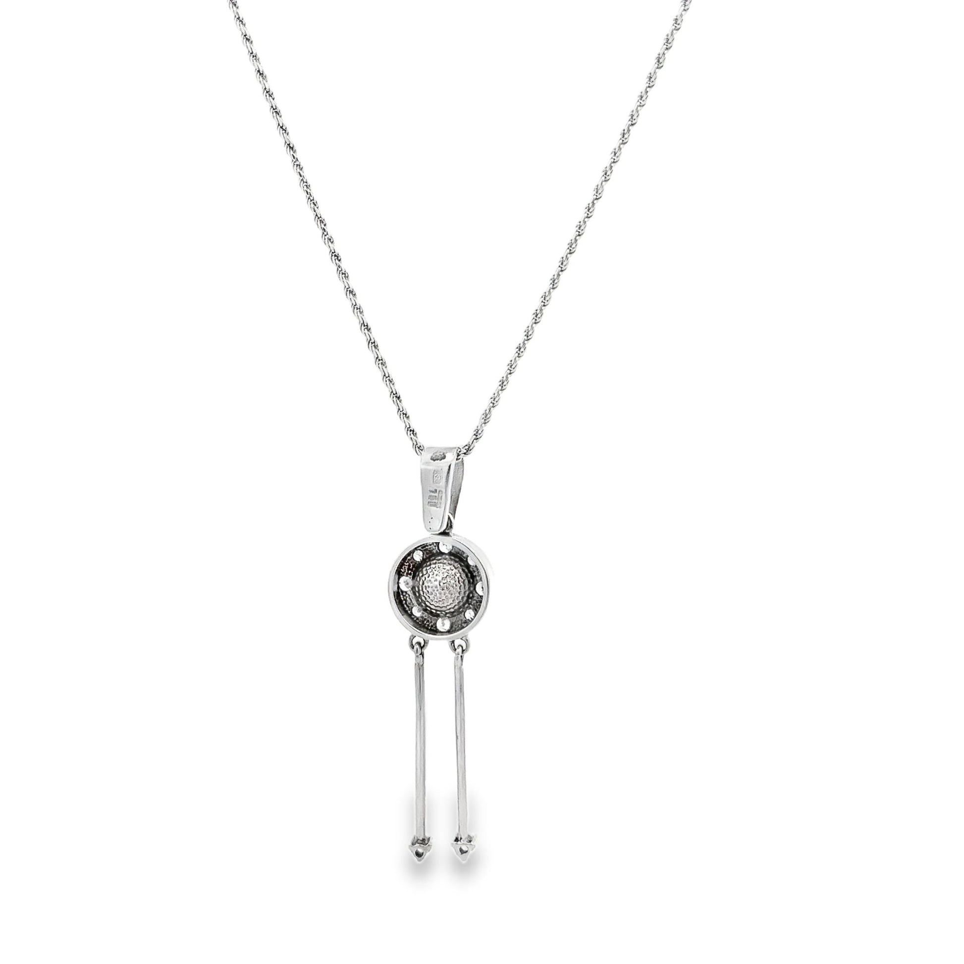 18ct white gold necklace 02029330 - FJewellery