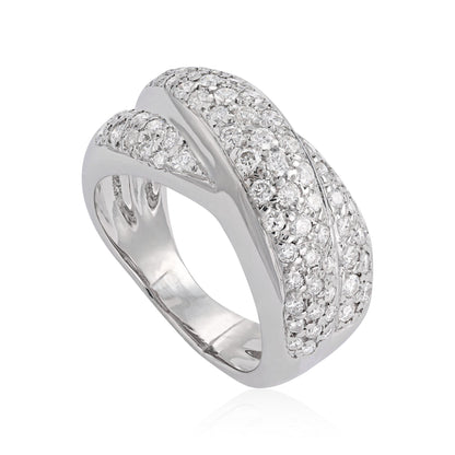 18ct white gold pre - owned ring 07002269 - FJewellery