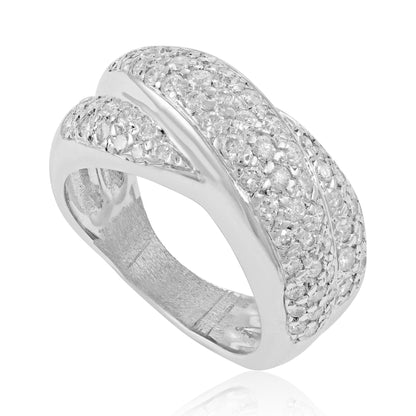 18ct white gold pre - owned ring 07002269 - FJewellery