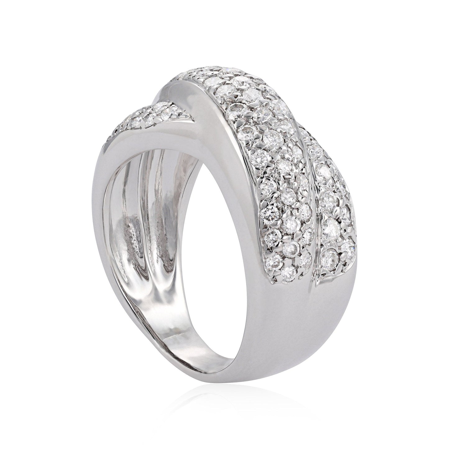 18ct white gold pre - owned ring 07002269 - FJewellery
