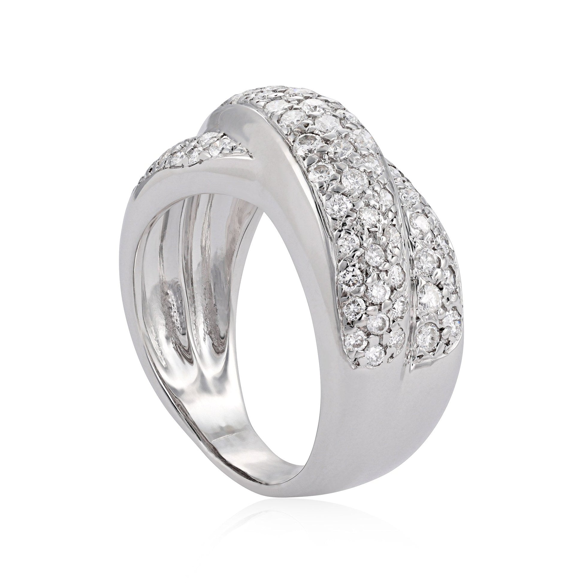 18ct white gold pre - owned ring 07002269 - FJewellery