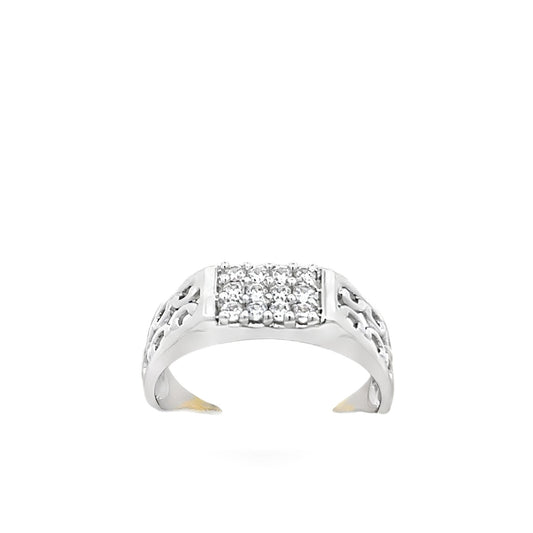 18ct white gold second - hand ring 07002507 - FJewellery